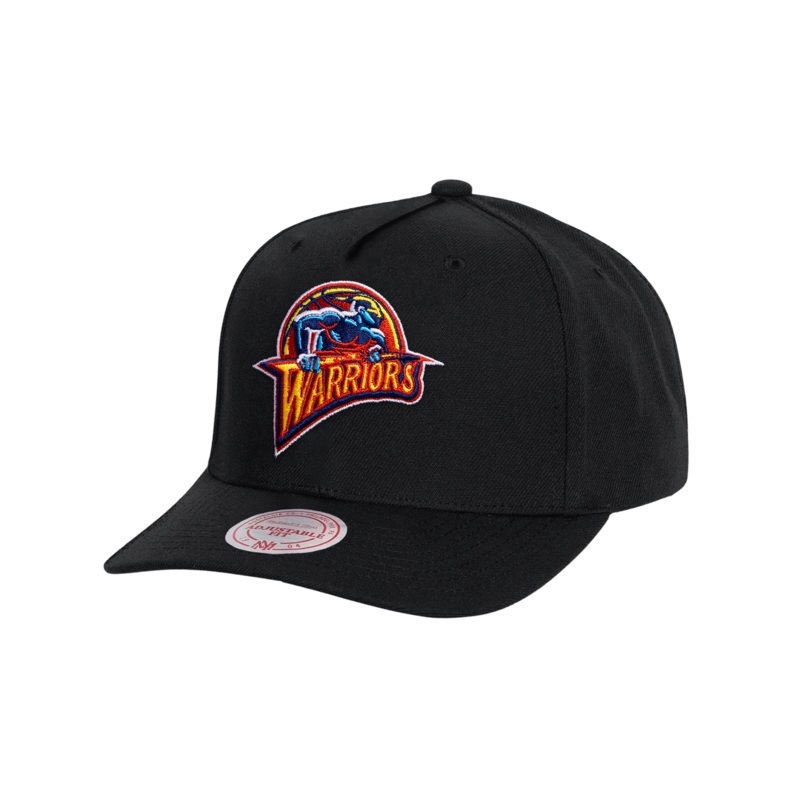 Golden State Warriors Mitchell & Ness NBA HWC MVP Snapback Hat – Black