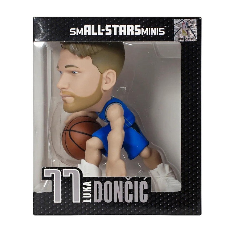 Luka Doncic Dallas Mavericks Small-Stars NBA 6″ Mini Figure – Blue