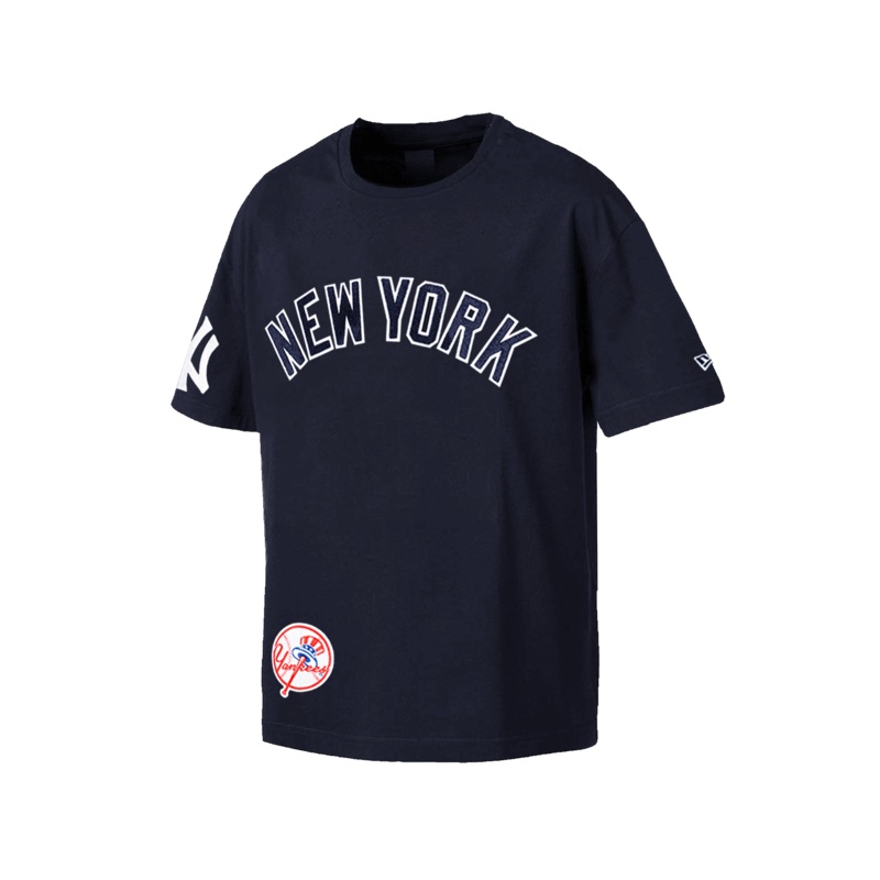 New York Yankees New Era MLB Higher Grade Oversized T-Shirt – Navy