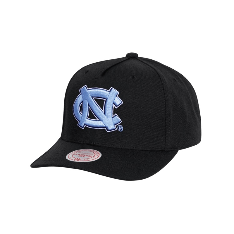 North Carolina Tar Heels Mitchell & Ness NCAA MVP Snapback Hat – Black