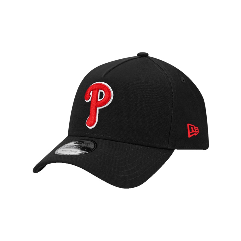 Philadelphia Phillies New Era MLB Team 9FORTY A-Frame Snapback Hat – Black