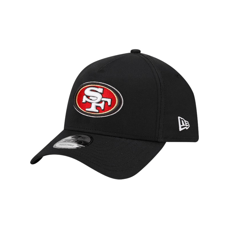 San Francisco 49ers New Era NFL Team 9FORTY A-Frame Snapback Hat – Black