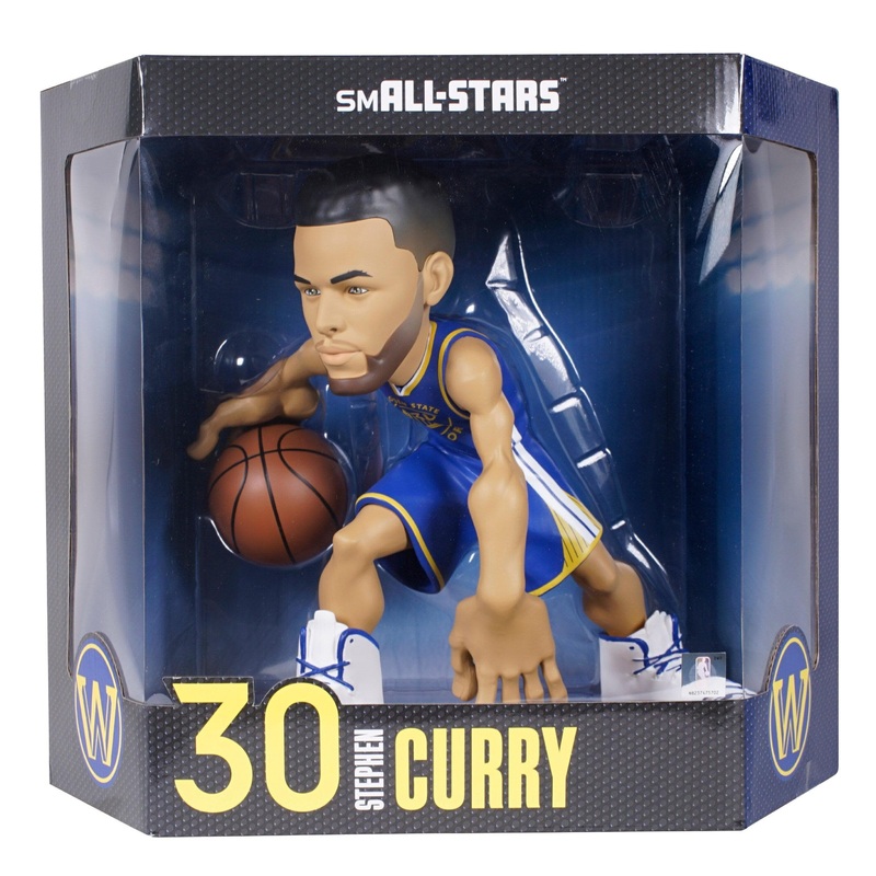 Steph Curry Golden State Warriors Small-Stars NBA 12″ Figure – Blue