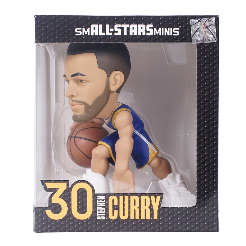 Steph Curry Golden State Warriors Small-Stars NBA 6″ Mini Figure – Blue