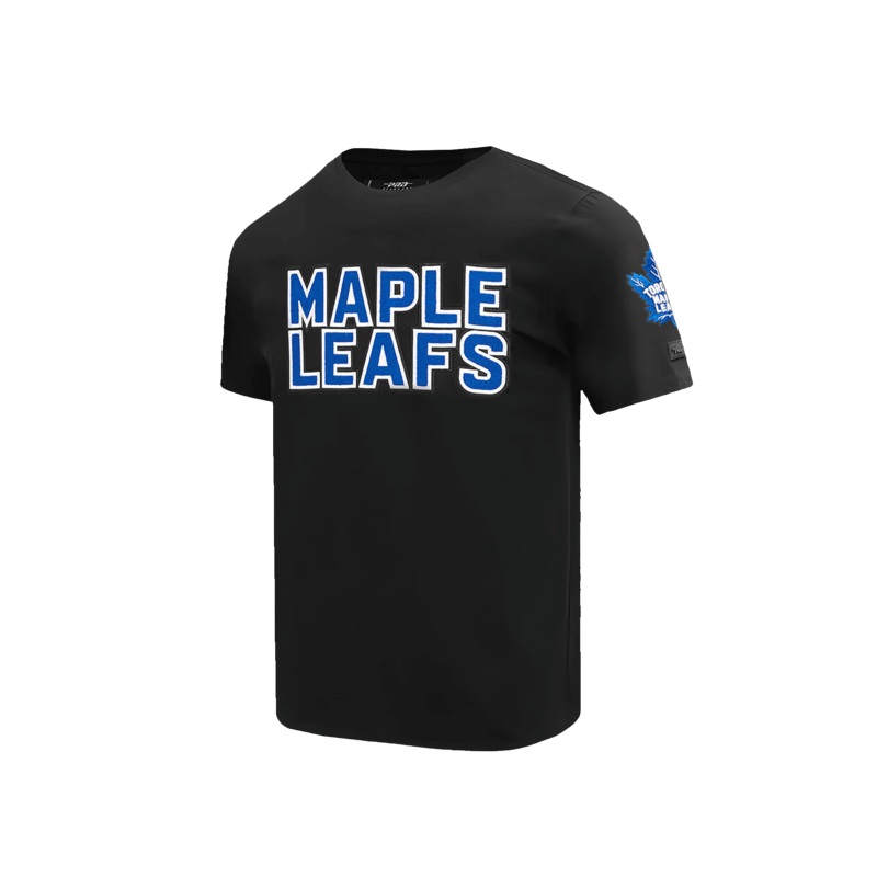 Toronto Maple Leafs Pro Standard NHL Classic Chenille T-Shirt – Black