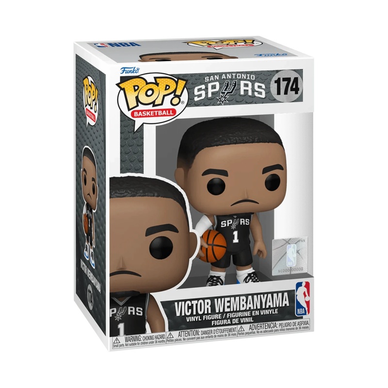 Victor Wembanyama San Antonio Spurs Funko NBA 174 Pop Vinyl Figure