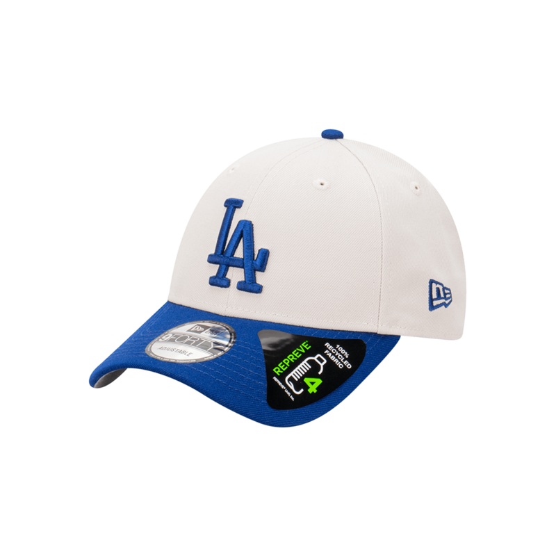 Youths Los Angeles Dodgers New Era MLB Team 2 Tone Repreve 9FORTY Strapback Hat – Stone