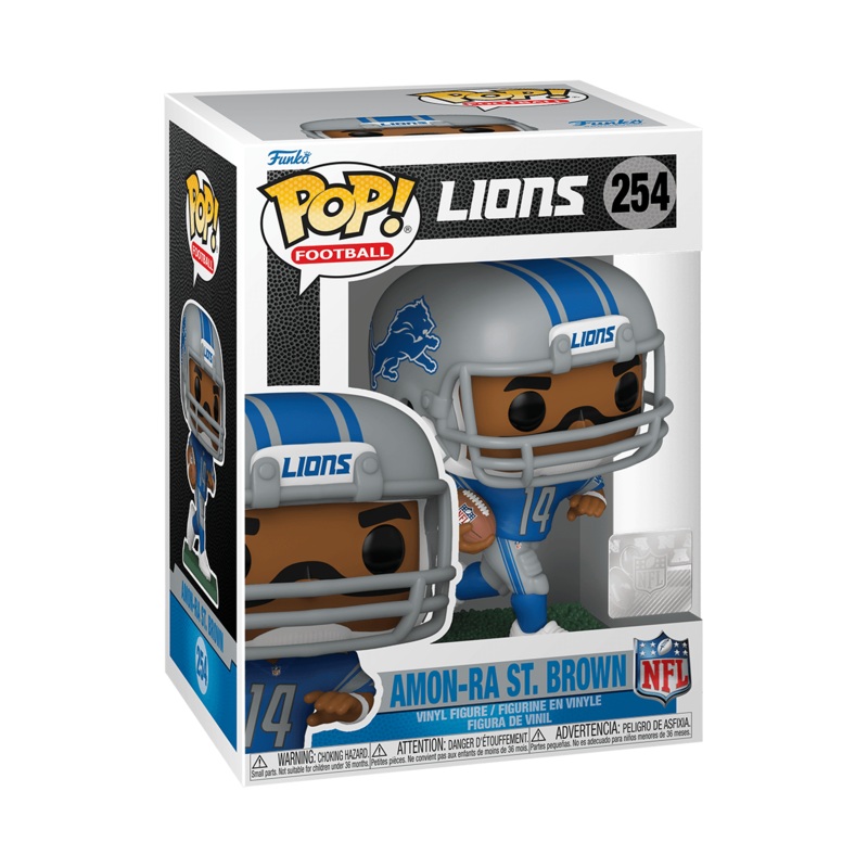 Amon-Ra St Brown Detroit Lions Funko NFL Pop Vinyl Figure – 254