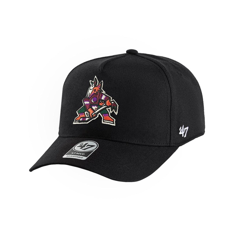 Arizona Coyotes ’47 NHL Team MVP DT Snapback Hat – Black