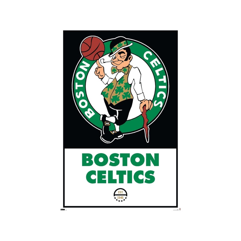 Boston Celtics Trends NBA 61 x 91.5cm Logo Poster