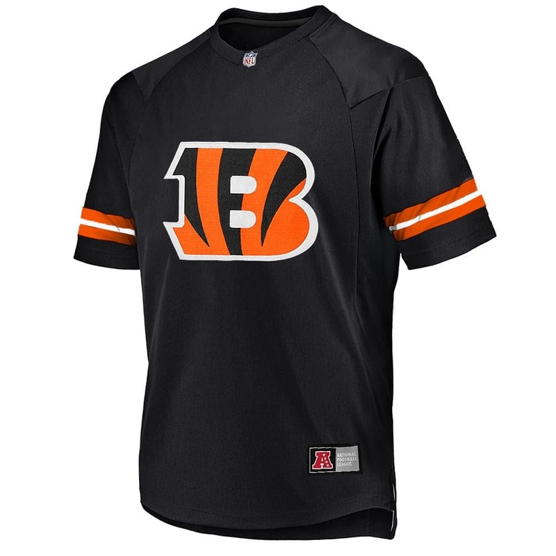 Cincinnati Bengals Majestic NFL Fan Replica Jersey – Black