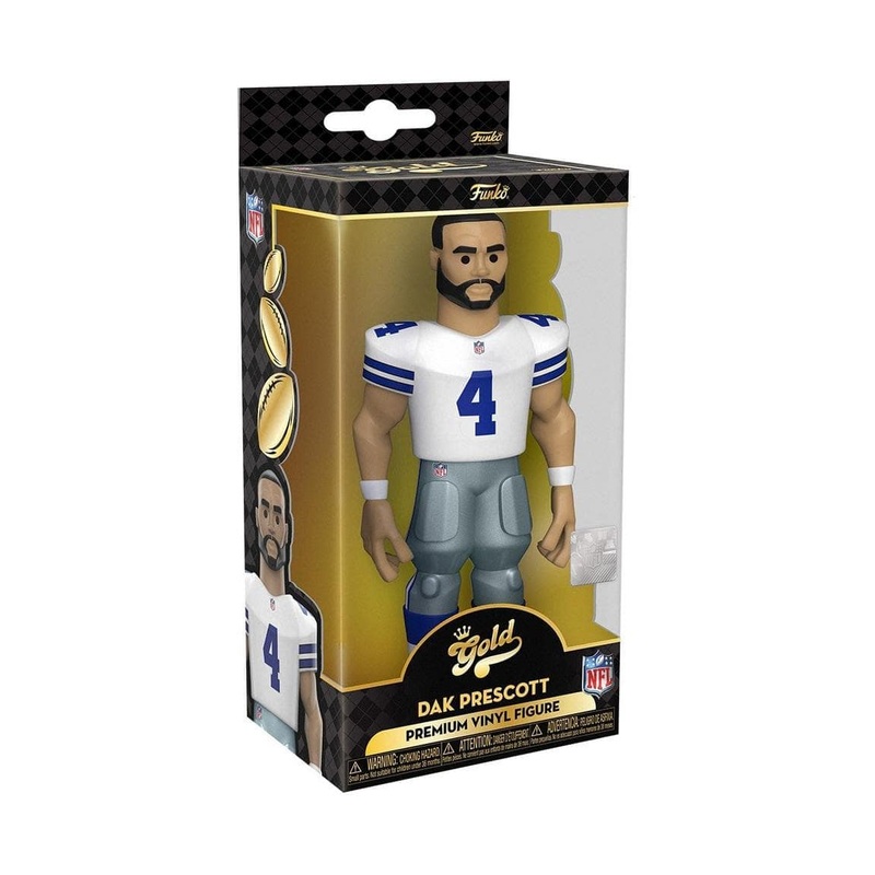Dak Prescott Dallas Cowboys Funko NFL 5″ Vinyl Gold Figure