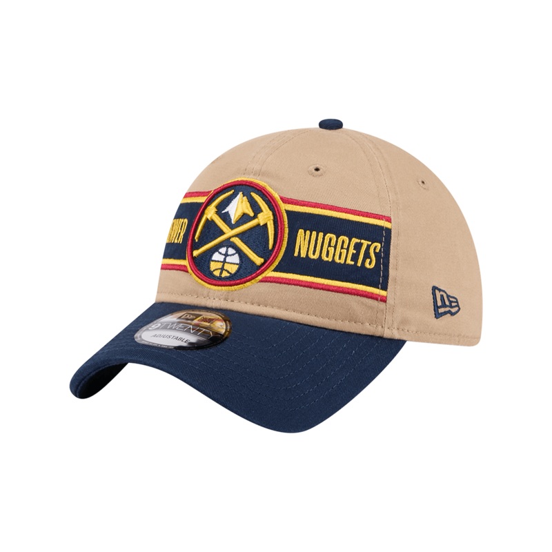 Denver Nuggets New Era NBA 24 Draft 9TWENTY Strapback Hat – Tan