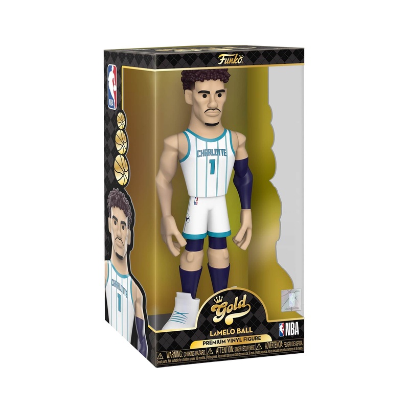Lamelo Ball Charlotte Hornets Funko NBA 12″ Vinyl Gold Figure