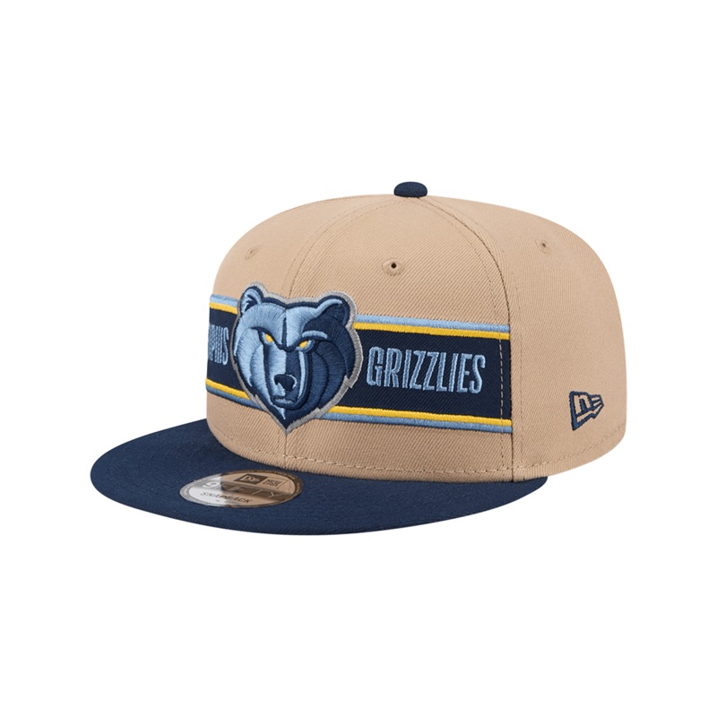 Memphis Grizzlies New Era NBA 24 Draft 9FIFTY Snapback Hat – Tan