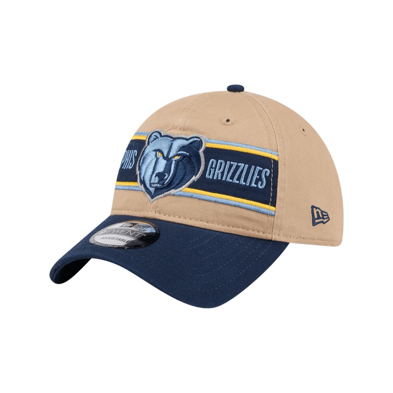 Memphis Grizzlies New Era NBA 24 Draft 9TWENTY Strapback Hat – Tan