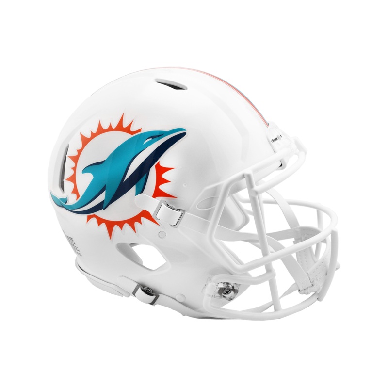 Miami Dolphins Riddell NFL Speed Authentic Full Size Helmet