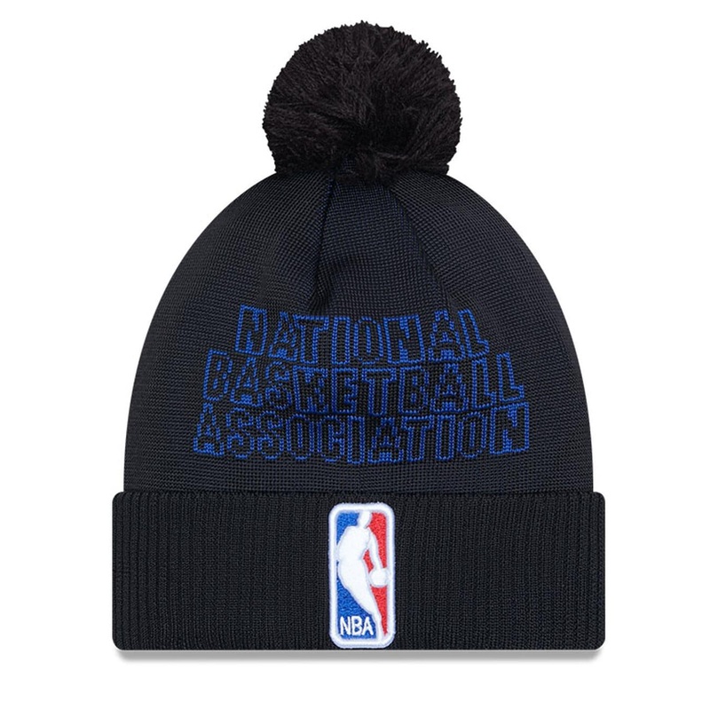 NBA Logoman New Era NBA 23 Draft Knit Beanie – Black