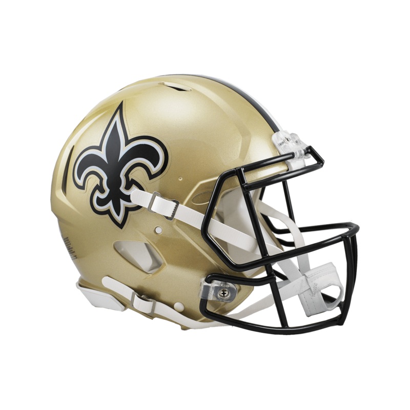 New Orleans Saints Riddell NFL Speed Authentic Full Size Helmet