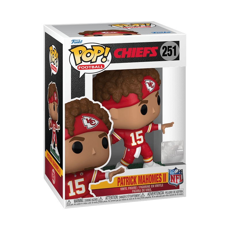 Patrick Mahomes Kansas City Chiefs Funko NFL Pop Vinyl Figure – 251