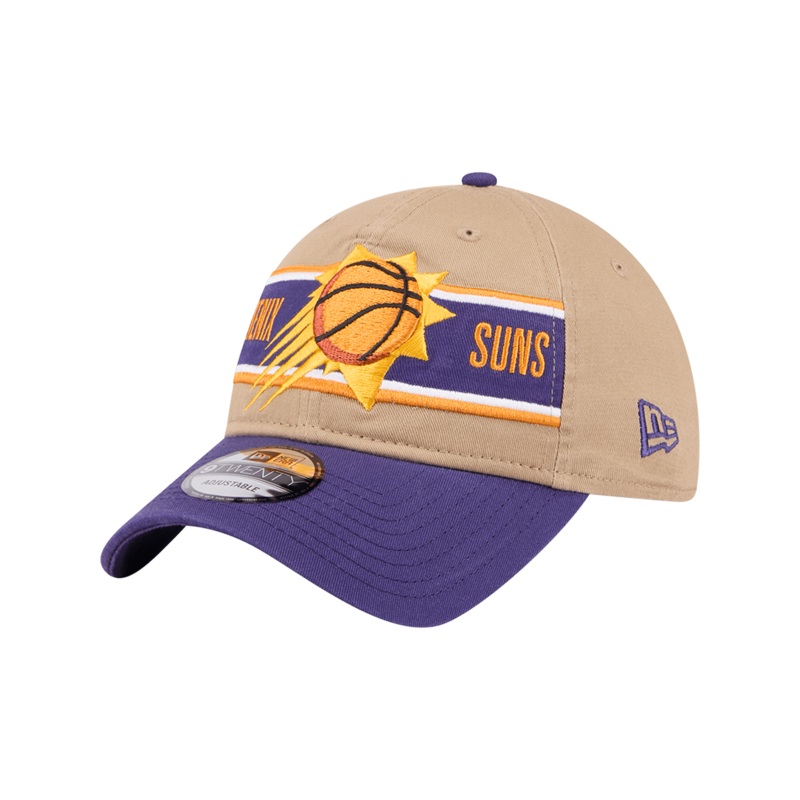 Phoenix Suns New Era NBA 24 Draft 9TWENTY Strapback Hat – Tan