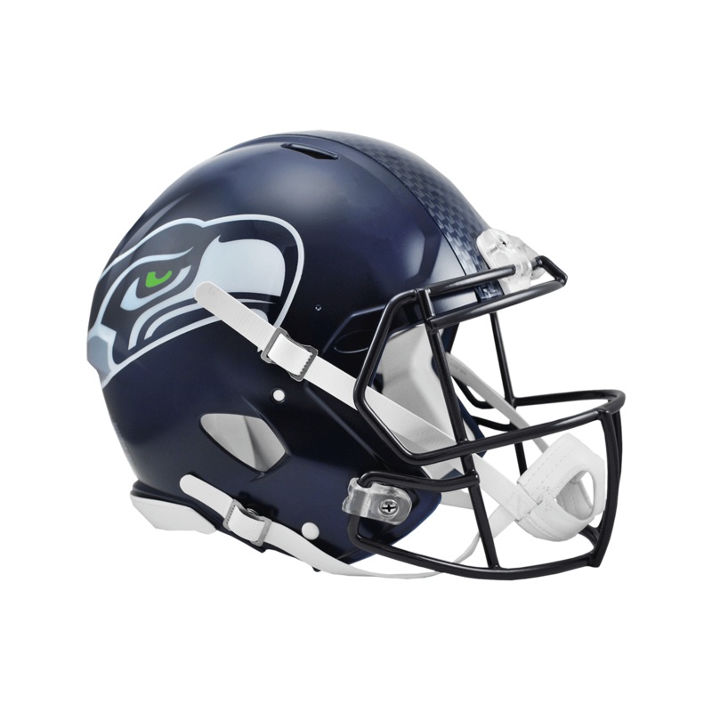 Seattle Seahawks Riddell NFL Speed Authentic Full Size Helmet