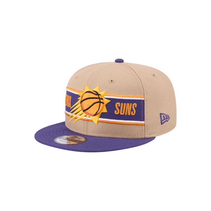 Youths Phoenix Suns New Era NBA 24 Draft 9FIFTY Snapback Hat – Tan
