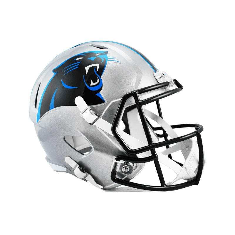 Carolina Panthers Riddell NFL Speed Replica Full Size Helmet