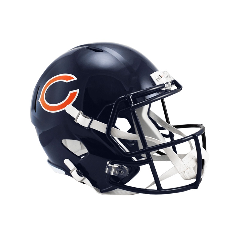 Chicago Bears Riddell NFL Speed Replica Full Size Helmet