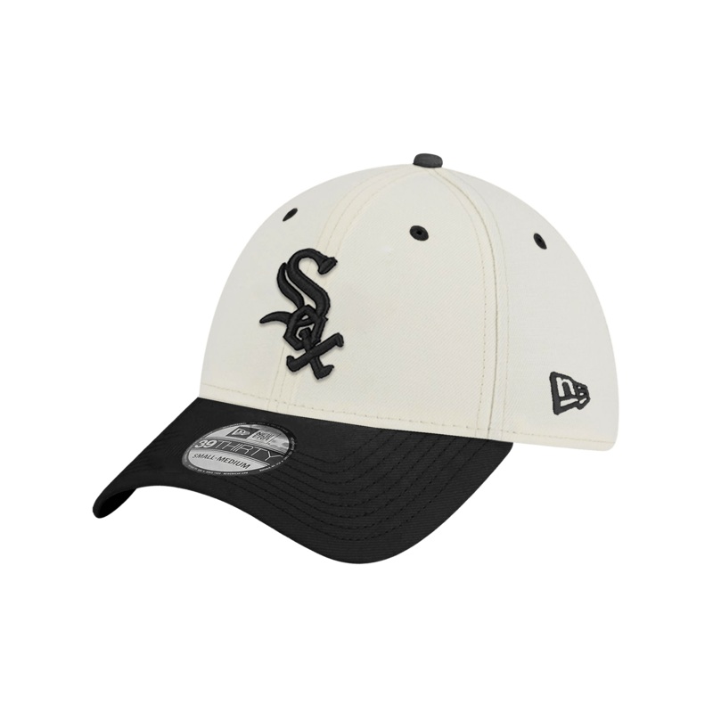 Chicago White Sox New Era MLB 2T Team 39THIRTY Stretch-Fit Hat – Chrome