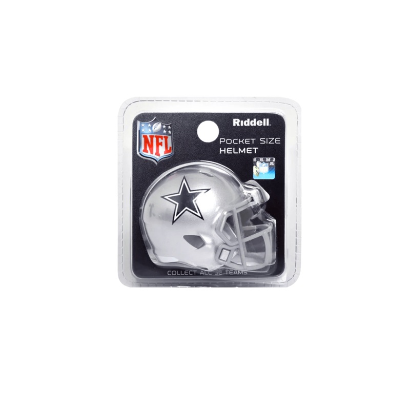 Dallas Cowboys Riddell NFL Speed Pocket Size Helmet