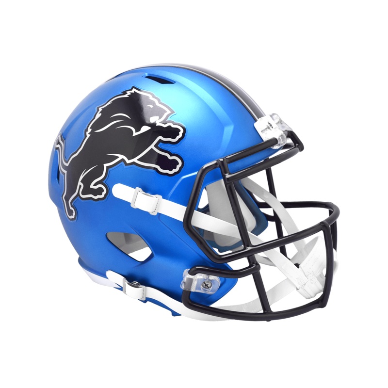 Detroit Lions Riddell NFL Alternate Speed Replica Full Size Helmet