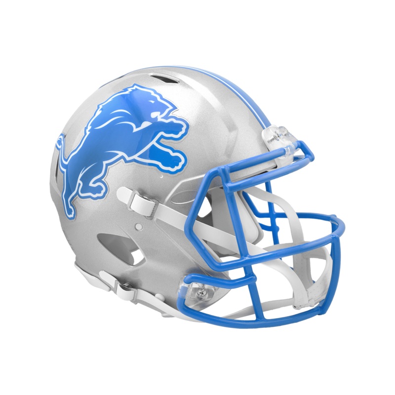 Detroit Lions Riddell NFL Speed Authentic Full Size Helmet