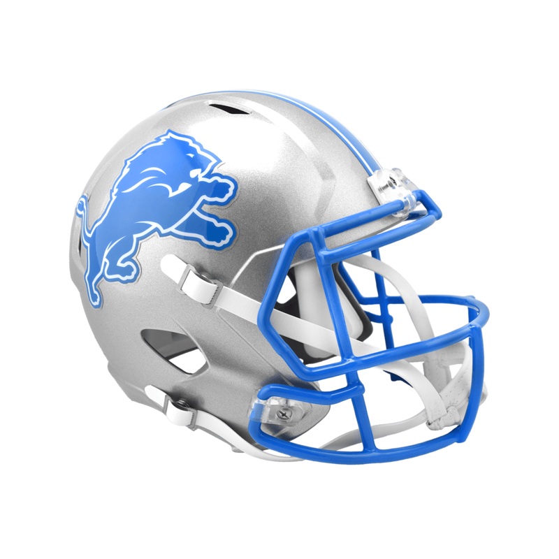 Detroit Lions Riddell NFL Speed Replica Full Size Helmet