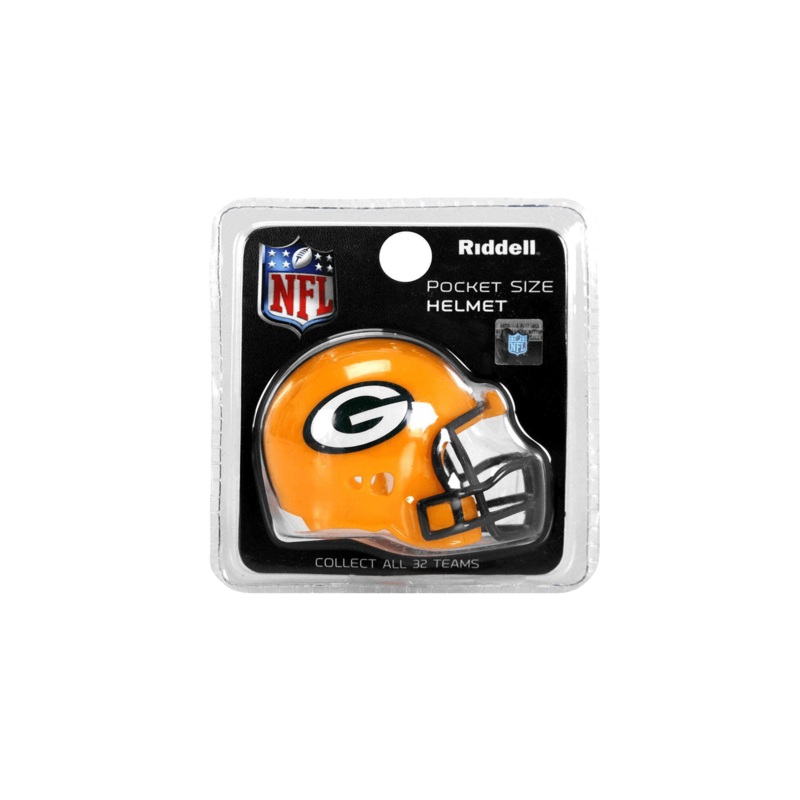 Green Bay Packers Riddell NFL Speed Pocket Size Helmet