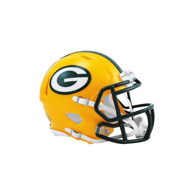 Green Bay Packers Riddell NFL Speed Replica Mini Size Helmet