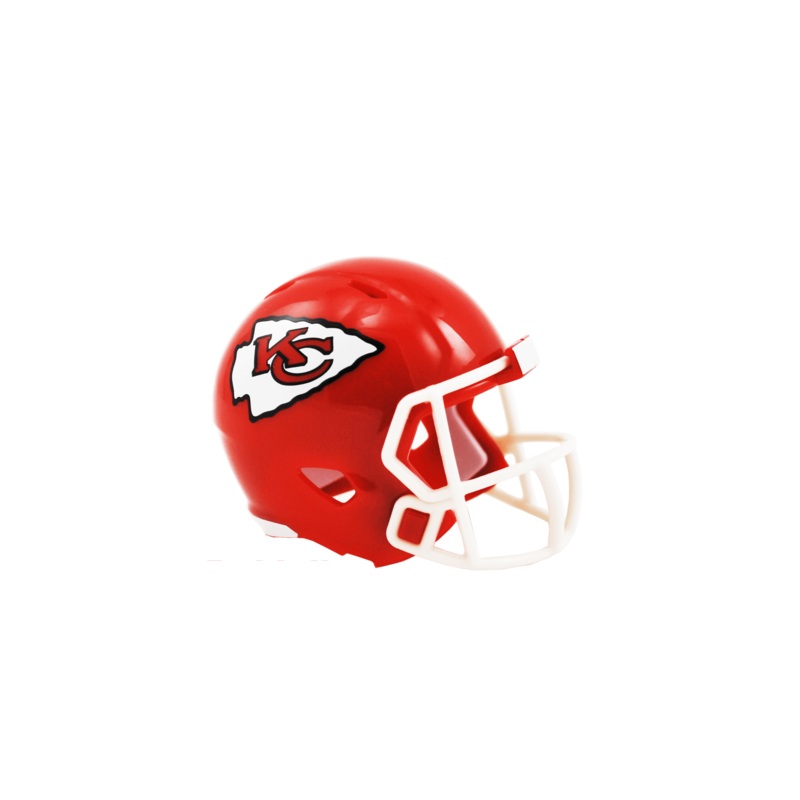 Kansas City Chiefs Riddell NFL Speed Pocket Size Helmet
