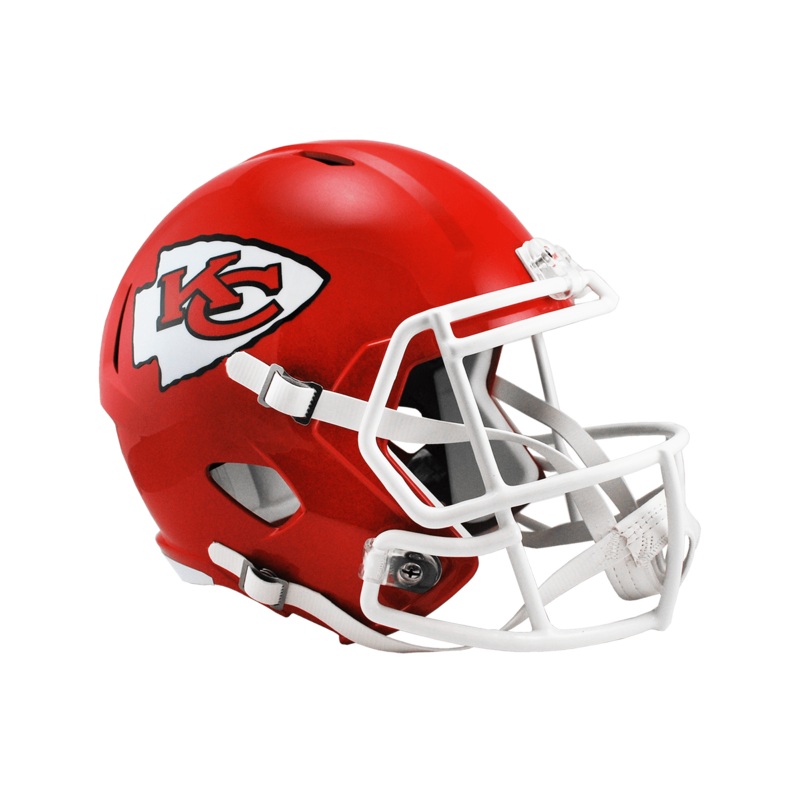 Kansas City Chiefs Riddell NFL Speed Replica Full Size Helmet