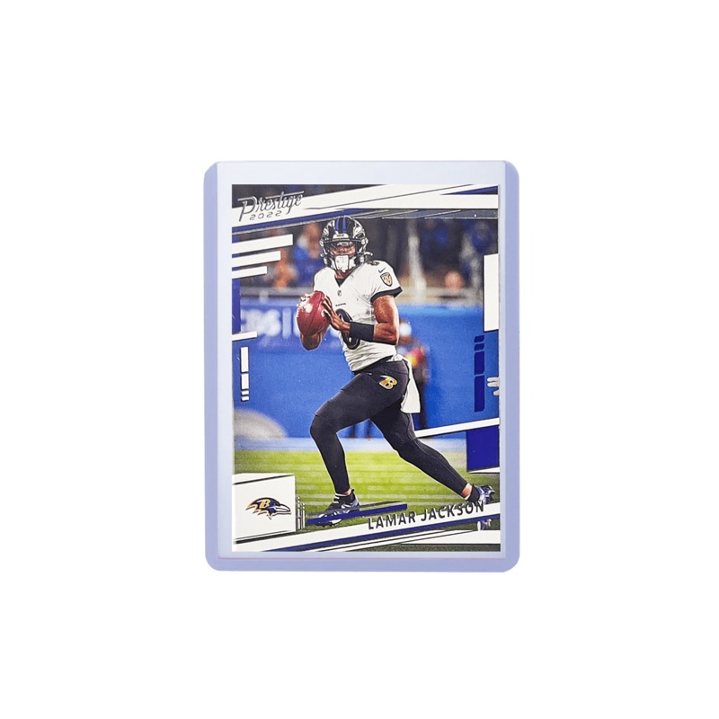 Lamar Jackson Balitmore Ravens Panini NFL 2022 Prestige Base 20 Card