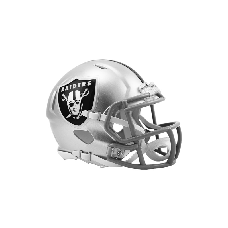 Las Vegas Raiders Riddell NFL Speed Replica Mini Size Helmet