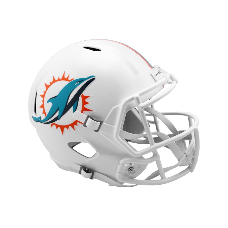 Miami Dolphins Riddell NFL Speed Replica Full Size Helmet
