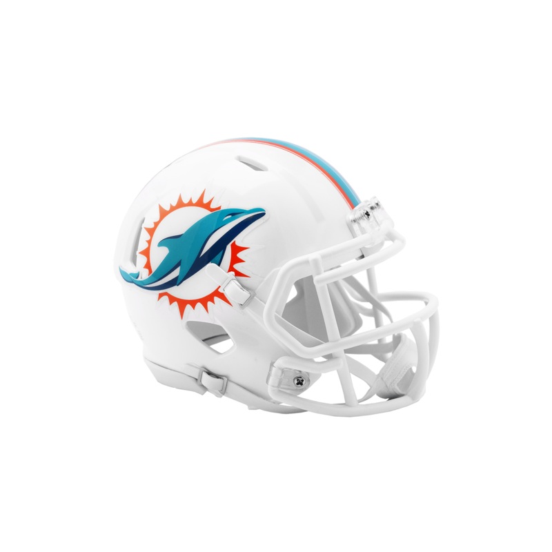 Miami Dolphins Riddell NFL Speed Replica Mini Size Helmet