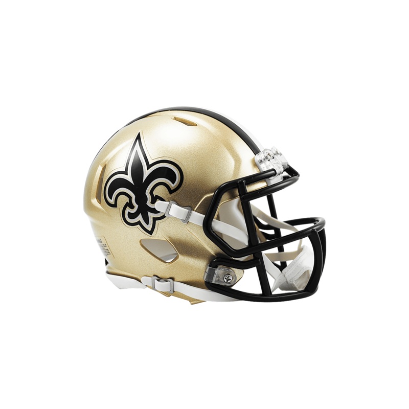 New Orleans Saints Riddell NFL Speed Replica Mini Size Helmet
