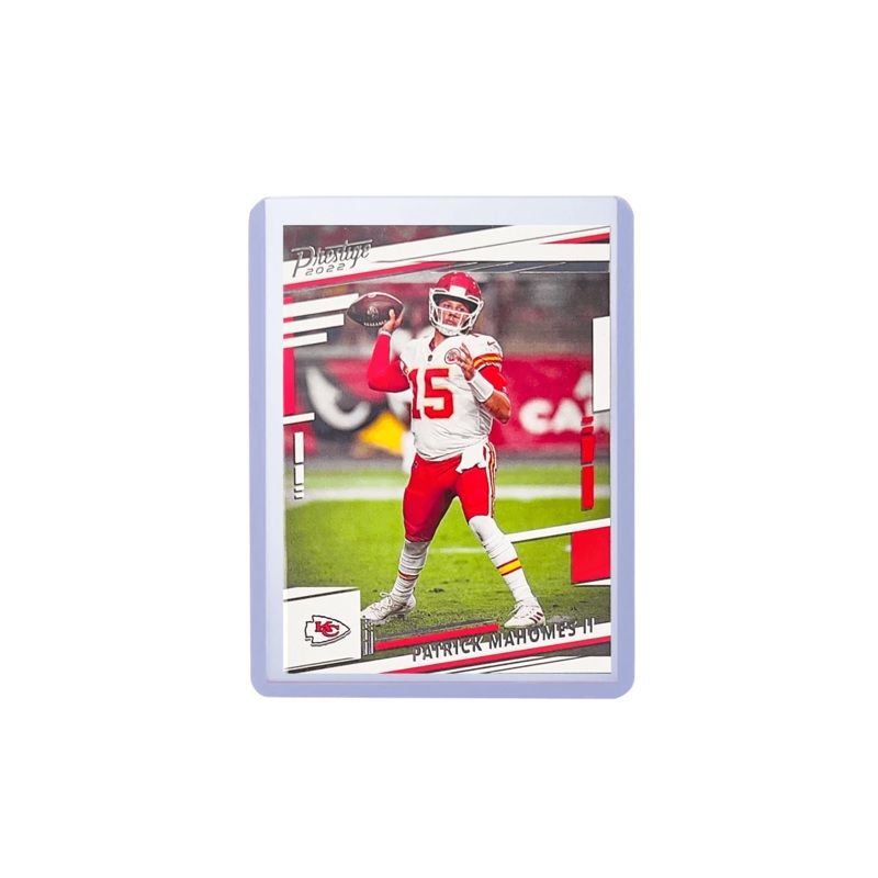 Patrick Mahomes Kansas City Chiefs Panini NFL 22 Prestige Base 141 Card