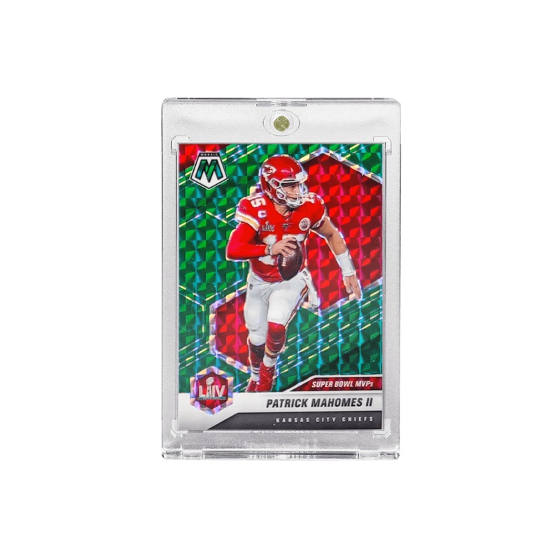 Patrick Mahomes Kansas City Chiefs Panini NFL Mosaic 21 Green 288 Card