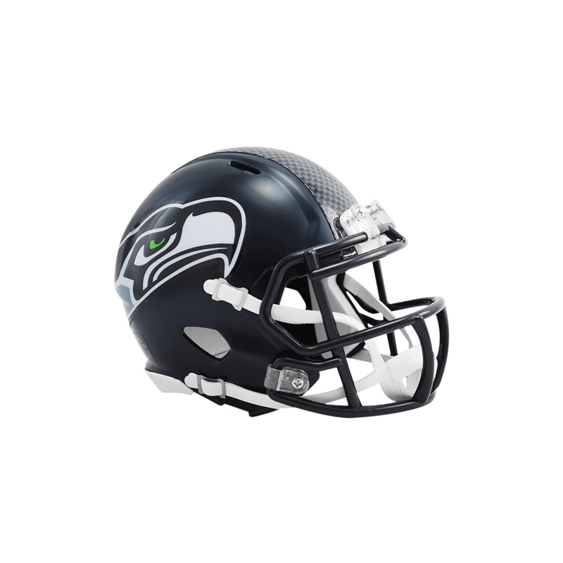 Seattle Seahawks Riddell NFL Speed Replica Mini Size Helmet