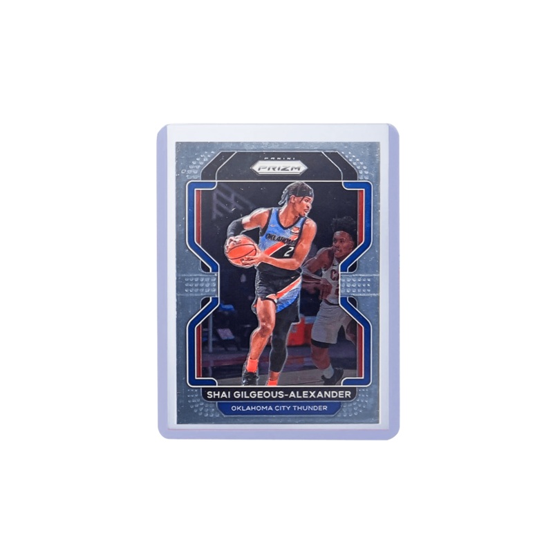 Shai Gilgeous-Alexander Oklahoma City Thunder Panini NBA 21-22 Prizm 238 Base Card