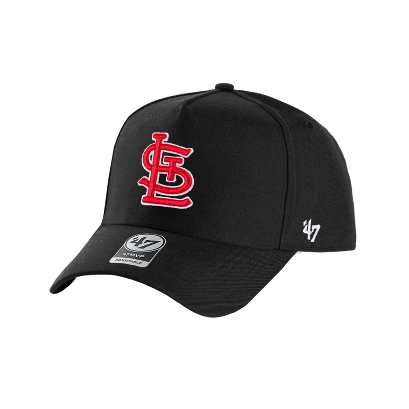 St Louis Cardinals ’47 MLB Team MVP DT Snapback Hat – Black
