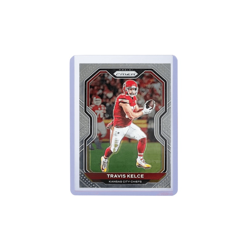 Travis Kelce Kansas City Chiefs Panini NFL 2020 Prizm Base 122 Card
