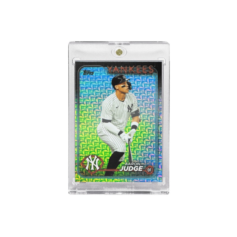 Aaron Judge New York Yankees Topps MLB 24 Series 1 Holiday Foil Card